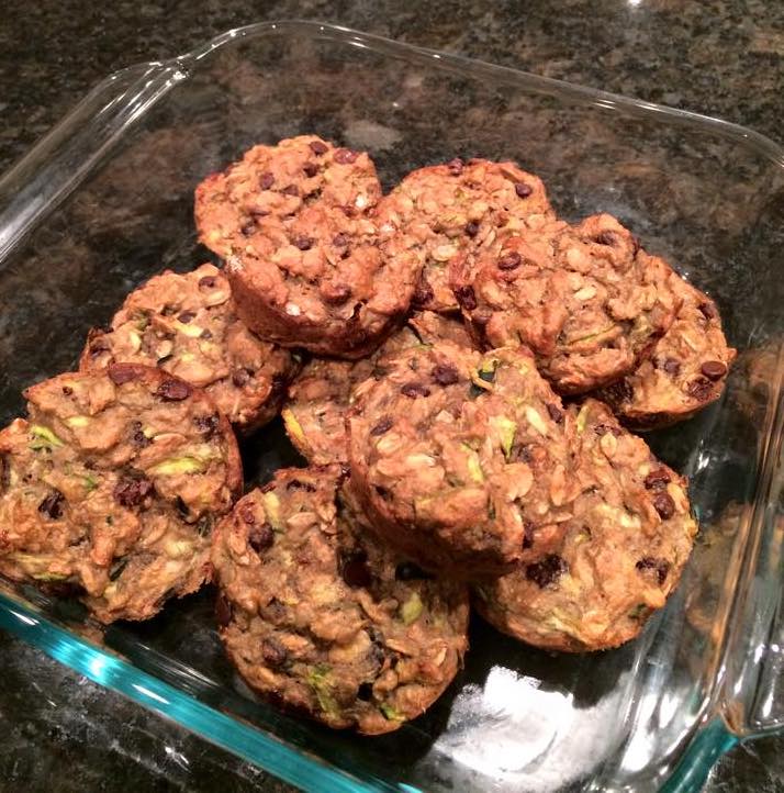 Banana Zucchini Muffins