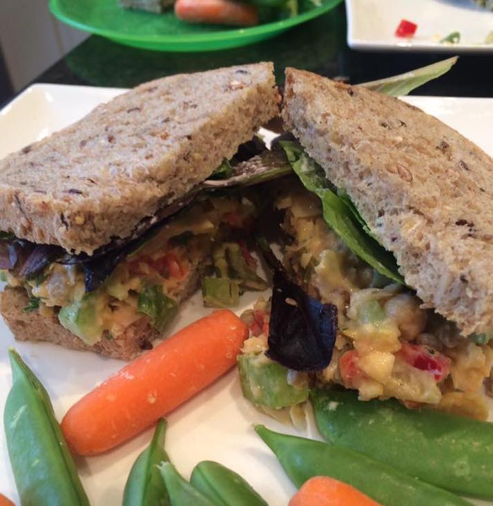 Chickpea Salad Sandwich
