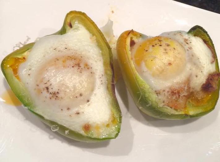 Egg-Filled Peppers