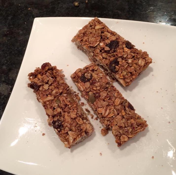 Lunchbox Friendly Granola Bars