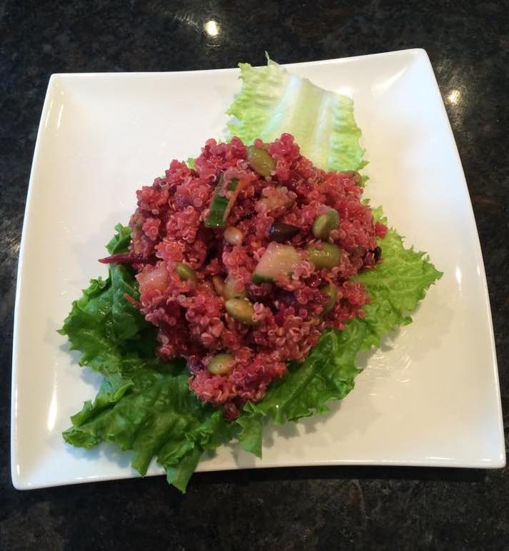 Quinoa & Beet Salad