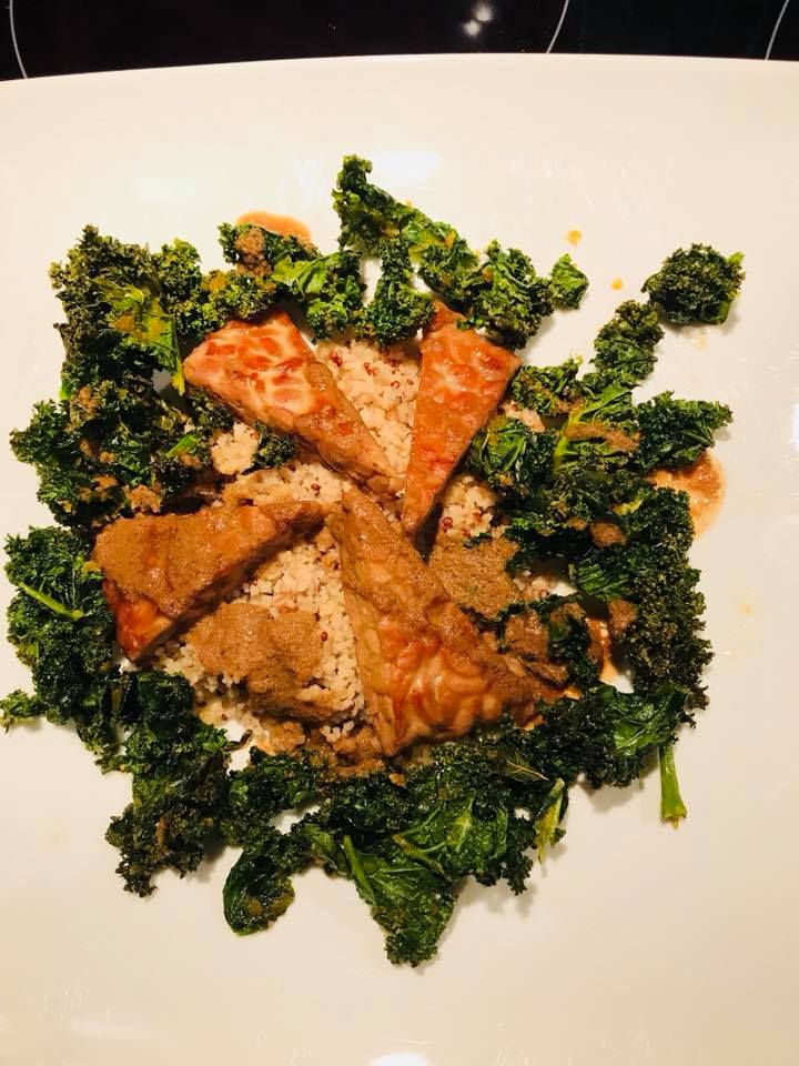 Seared Smoked Tempeh