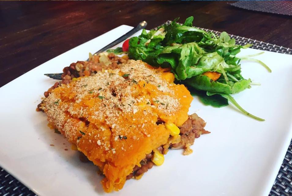 Sweet Potato & Lentil Sherperd’s Pie