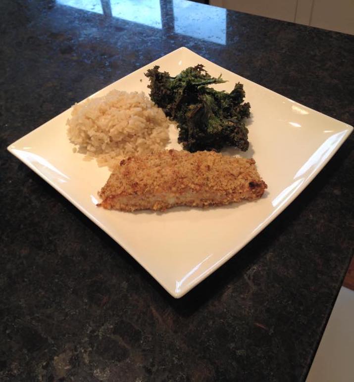 Walnut-crusted Salmon
